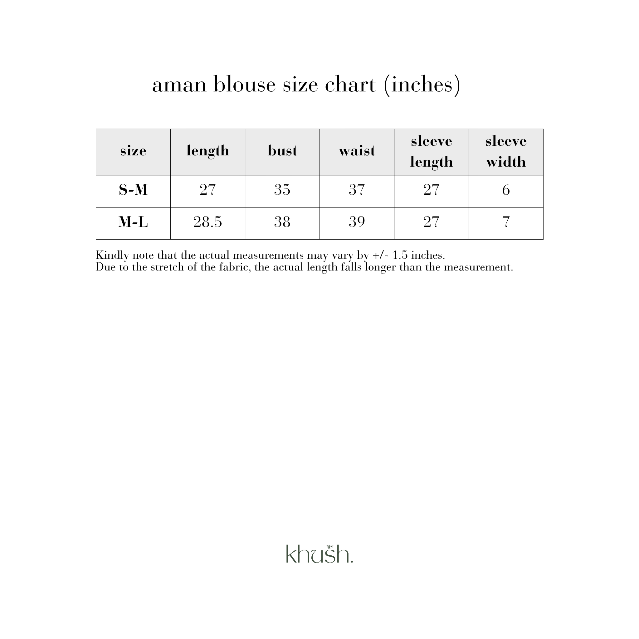 Aman Blouse